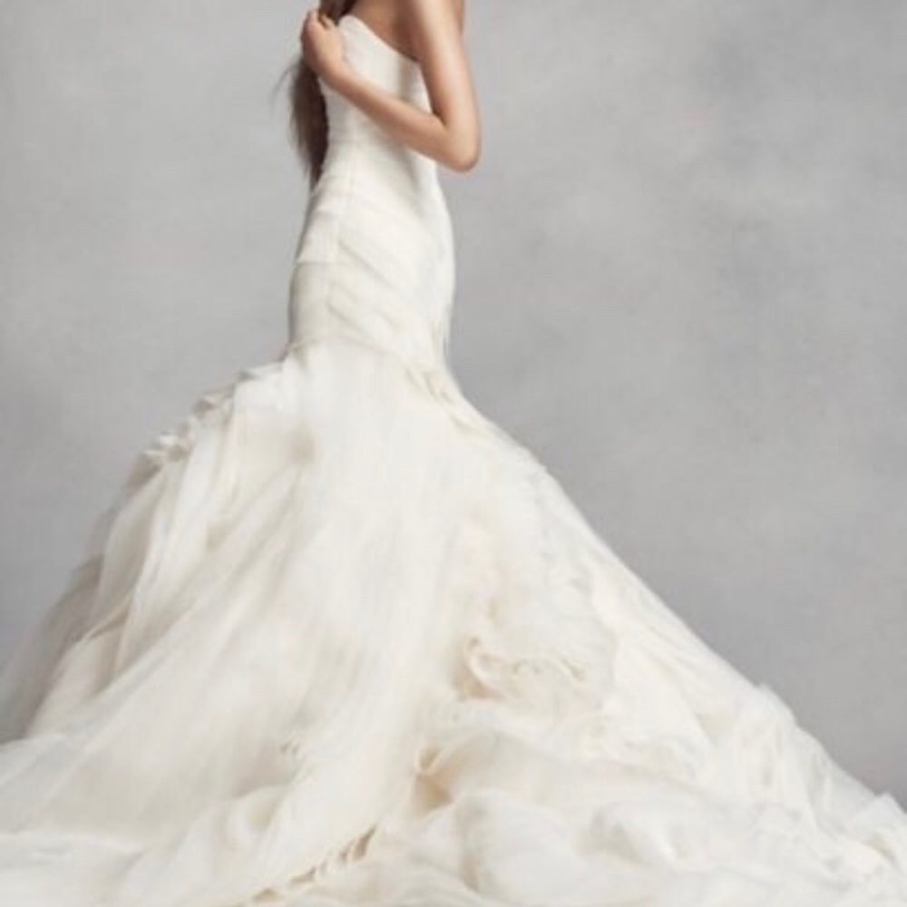 White by Vera Wang wedding dress